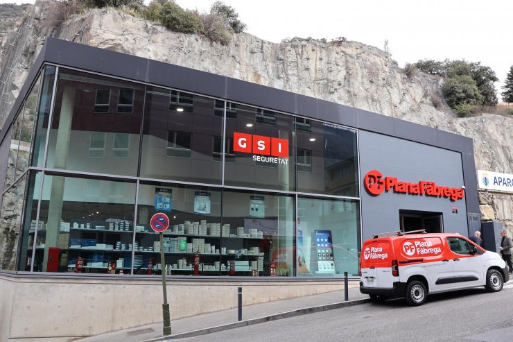 Exteriors de les oficines de GSI i Plana Fàbrega